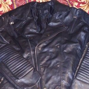 Robert Phillipe Leather Moto Jacket
